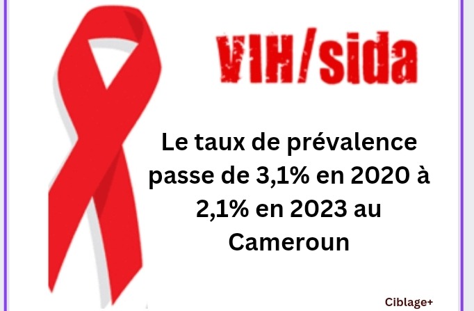 HIV AIDS prevalence rate in Cameroon in 2023~ Targeting Plus